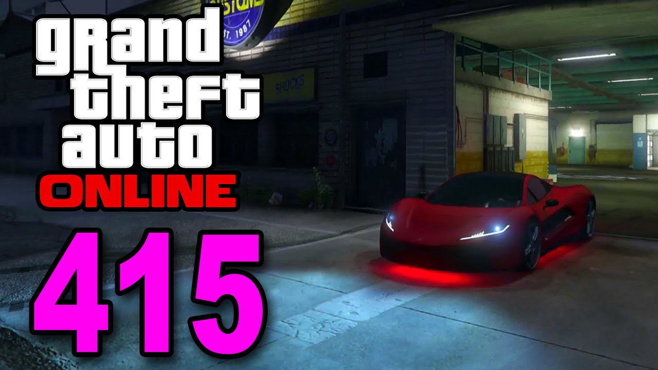 Grand Theft Auto 5 Multiplayer - Part 415 - Progen T20 Super Car Fully Customized! (GTA Online)