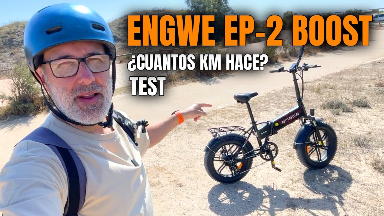 BICICLETA ELECTRICA vs BATERÍA: ¿Hace 120 Km esta Engwe EP-2 Boost? TEST EXTREMO