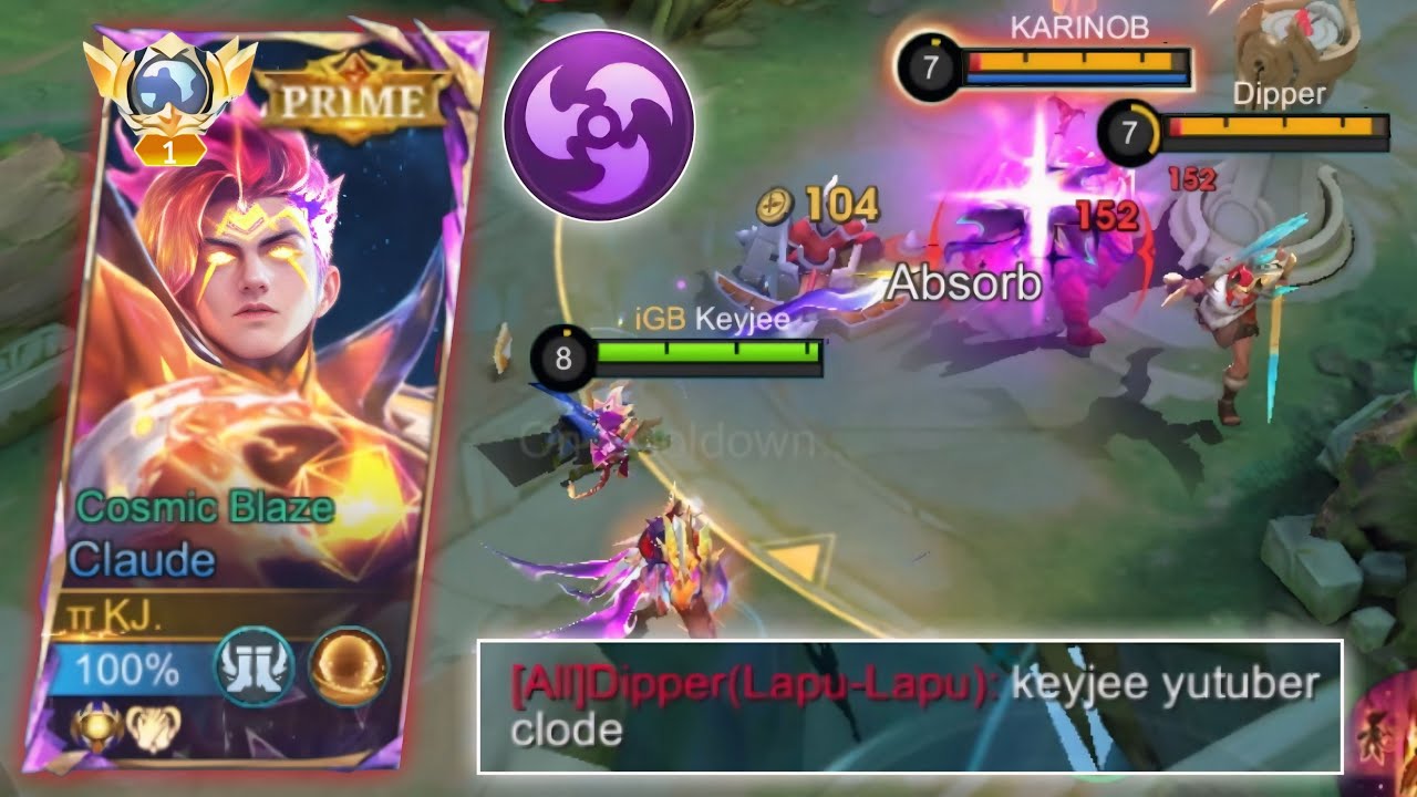 TOP 1 GLOBAL CLAUDE BEST 1 HIT BUILD 2025 ! 99% AUTO WINSTREAK! (must try) - MLBB