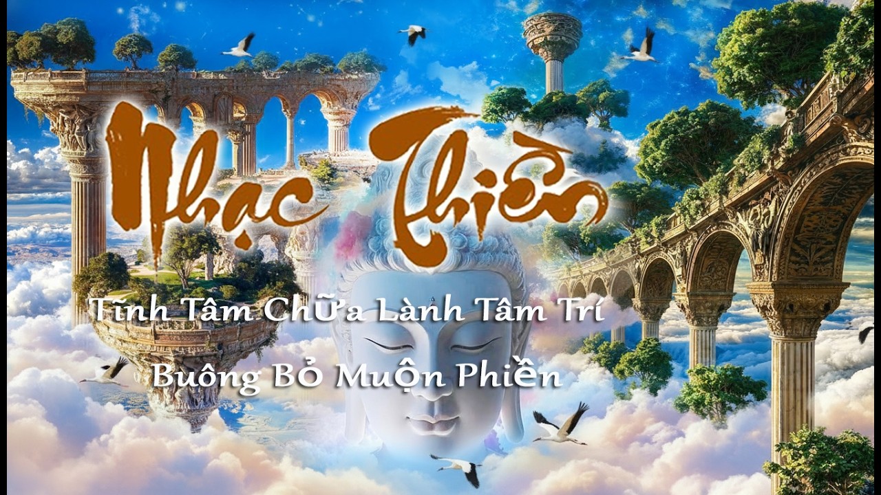 Nhạc Thiền Tĩnh Tâm 🌅 Cho Buổi Sáng Chữa Lành Tâm Trí – Buông Bỏ Muộn Phiền, Cho Tâm Hồn Bình Yên