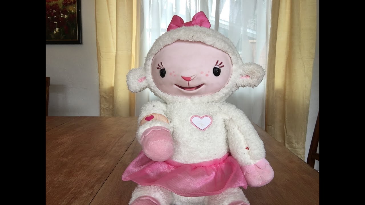 Doc McStuffins Take Care of Me Lambie Without Fur (face bank lamb)