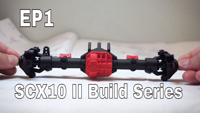 JPRC SCX10 II Build Series Ep1 -  Well Thought Out Axles