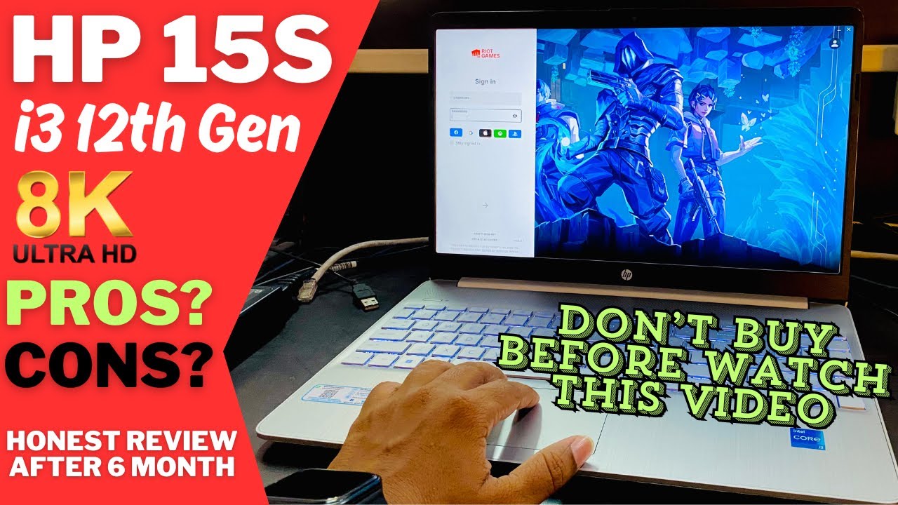 HP 15s i3 12th Gen Laptop Honest Review after 6th Month of Usage - Worth it ? Pros & Cons !