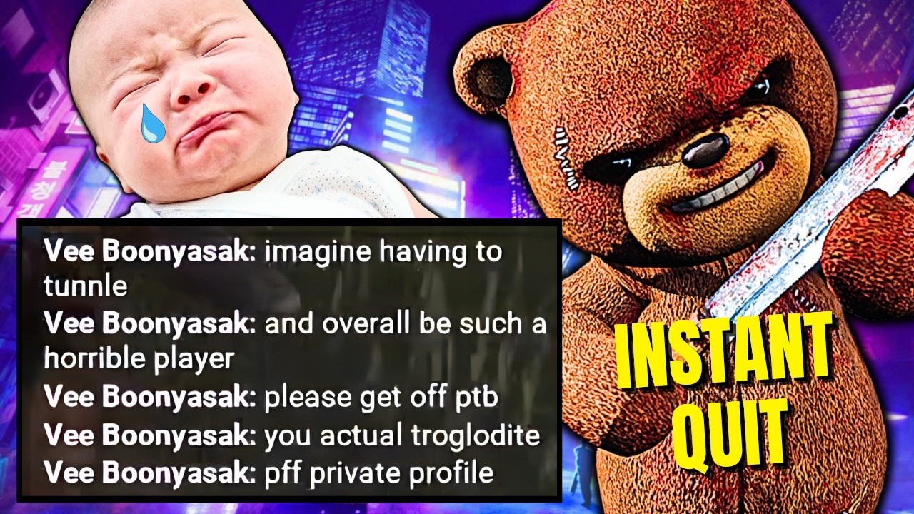 SALTY Survivors Couldn't Handle My Jumpscare Naughty Bear | Dead By Daylight
