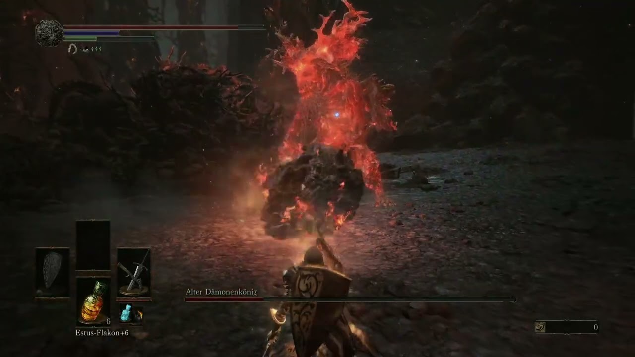 +5 Farron Greatsword vs Old Demon King #darksouls3 