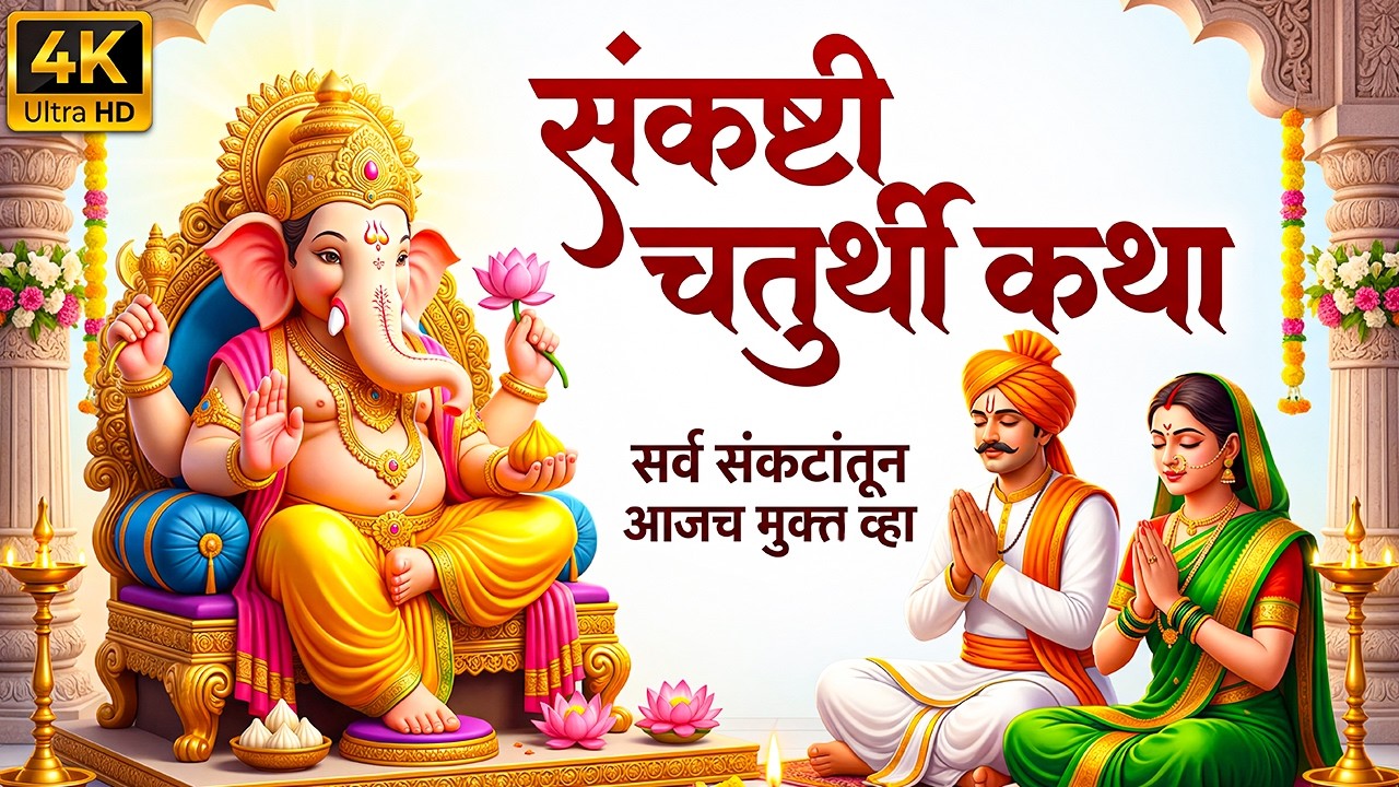संकष्टी चतुर्थी व्रत कथा: सर्व संकटांतून मुक्त होण्यासाठी ही कथा नक्की ऐका! 🙏✨