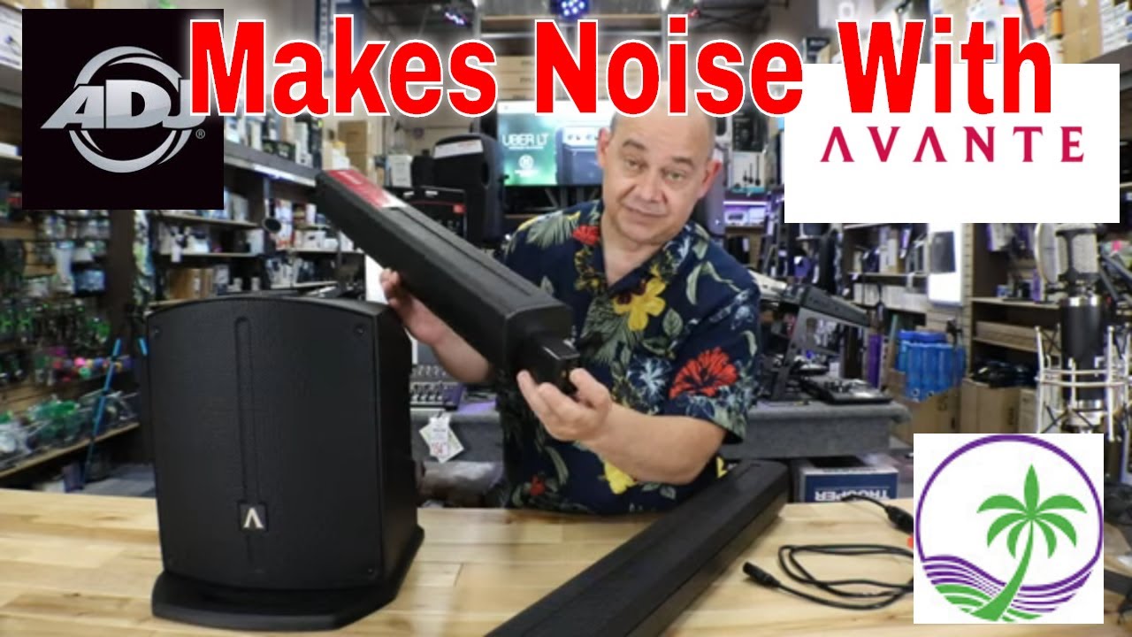 ADJ NOW Makes Speakers - Avante AS8 Array style Portable Speaker