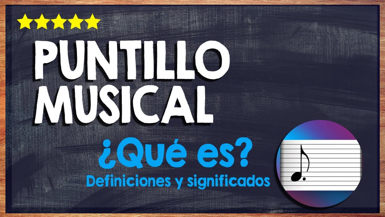 🎵 &iquest;Qu&eacute; es el Puntillo Musical? - Aprende c&oacute;mo Funciona y para qu&eacute; sirve el Puntillo Musical 🎵