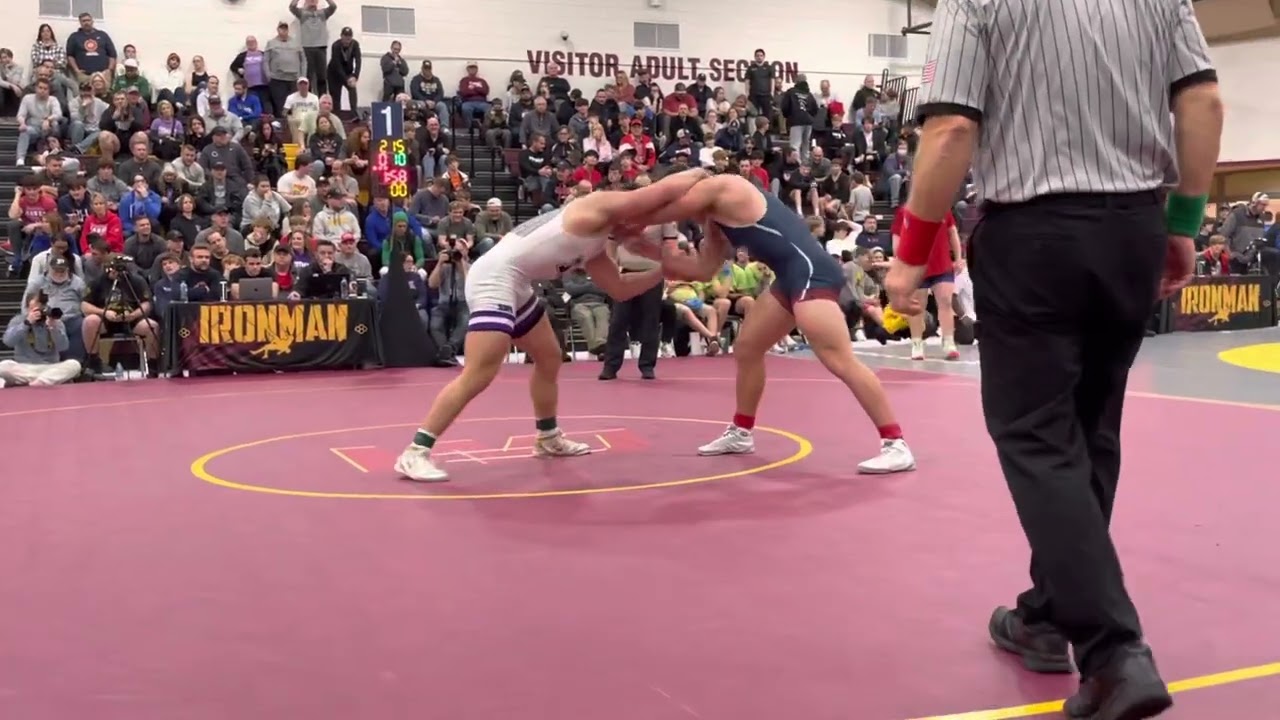215 lbs Final Ironman Max Shulaw, Columbus DeSales vs Cash Henderson, Woods Cross