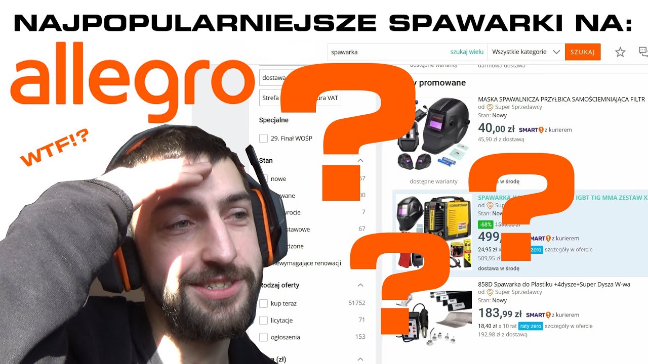 Najpopularniejsze spawarki na Allegro! - Przegląd rynku - Jaką spawarkę wybrać? Styczeń 2021