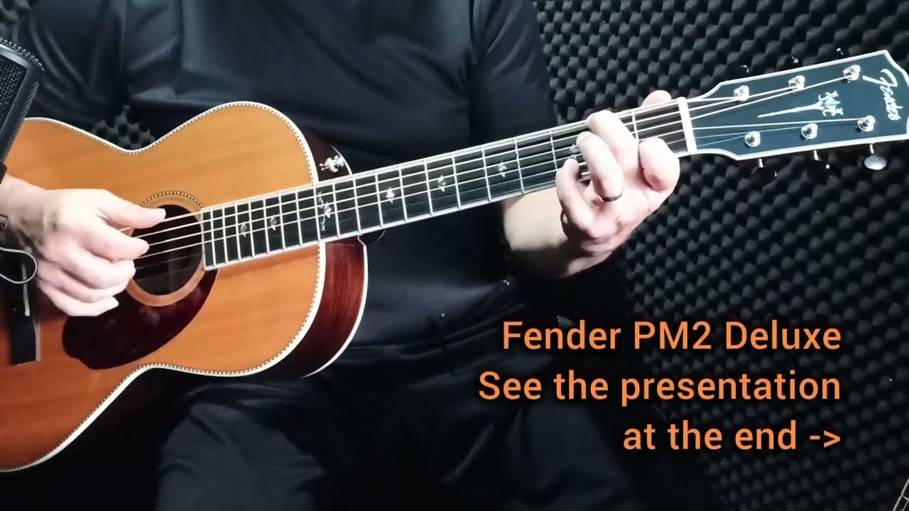 Fender Paramount PM 2 Deluxe All-Solid Rosewood , Electro Acoustic - Review, 12 fret guitar