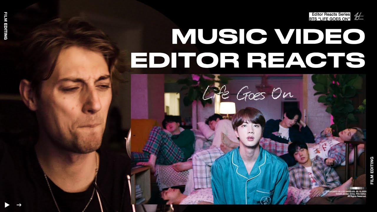 Video Editor Reacts to BTS 'Life Goes On' Official MV