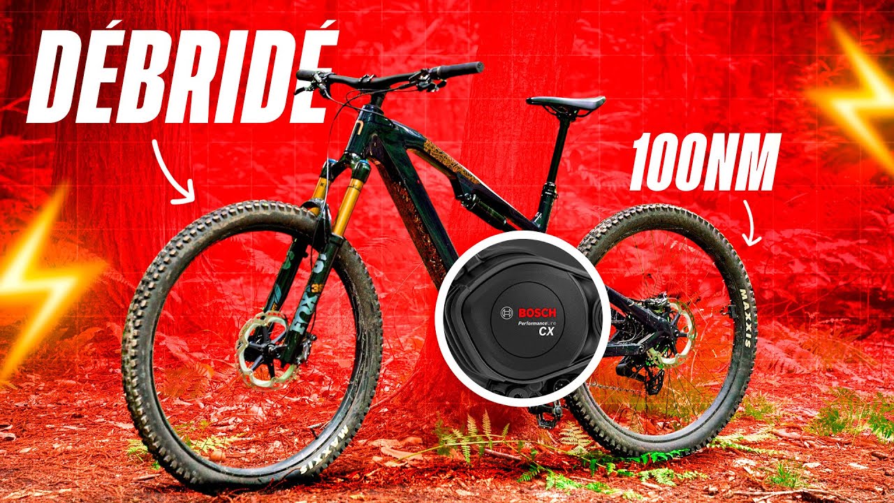 Débridage légal : comment on est passé à 100 Nm sur le moteur Bosch de notre VTT électrique !