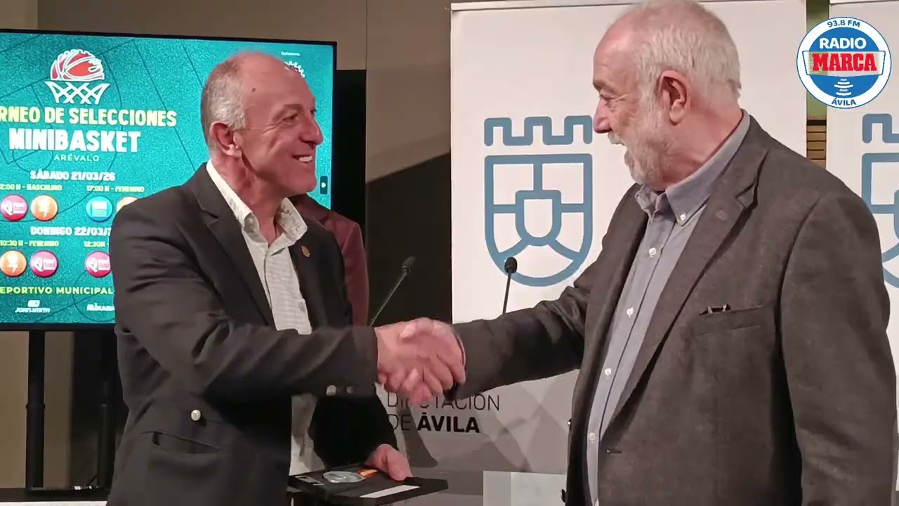 Presentacion del II Torneo Autonómico de Minibasket en Arévalo