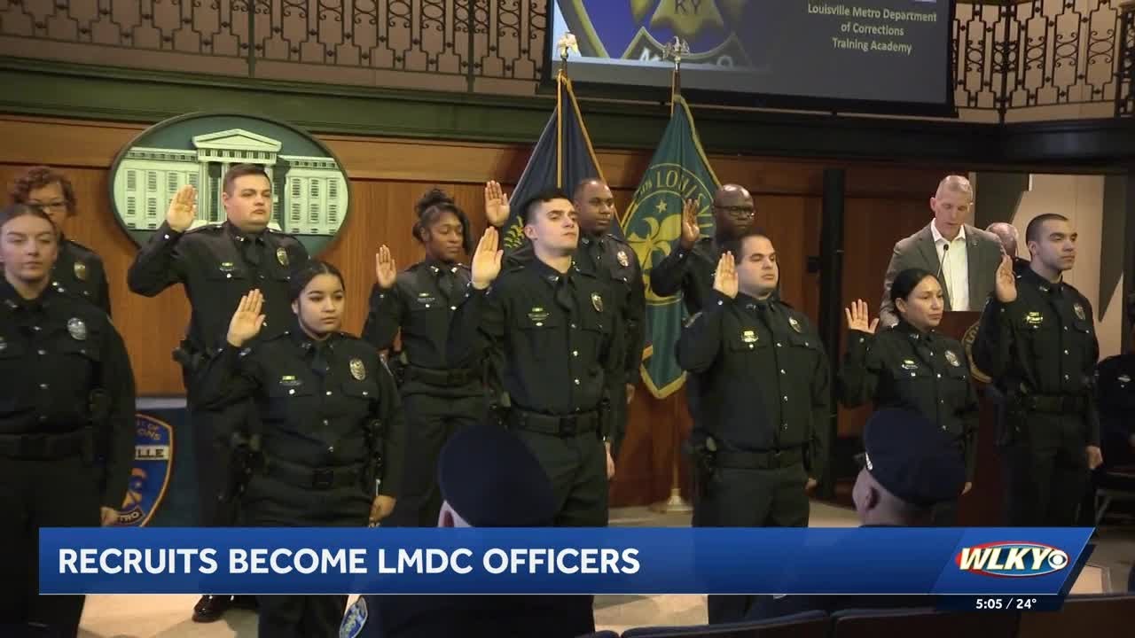 13 recruits become LMDC officers