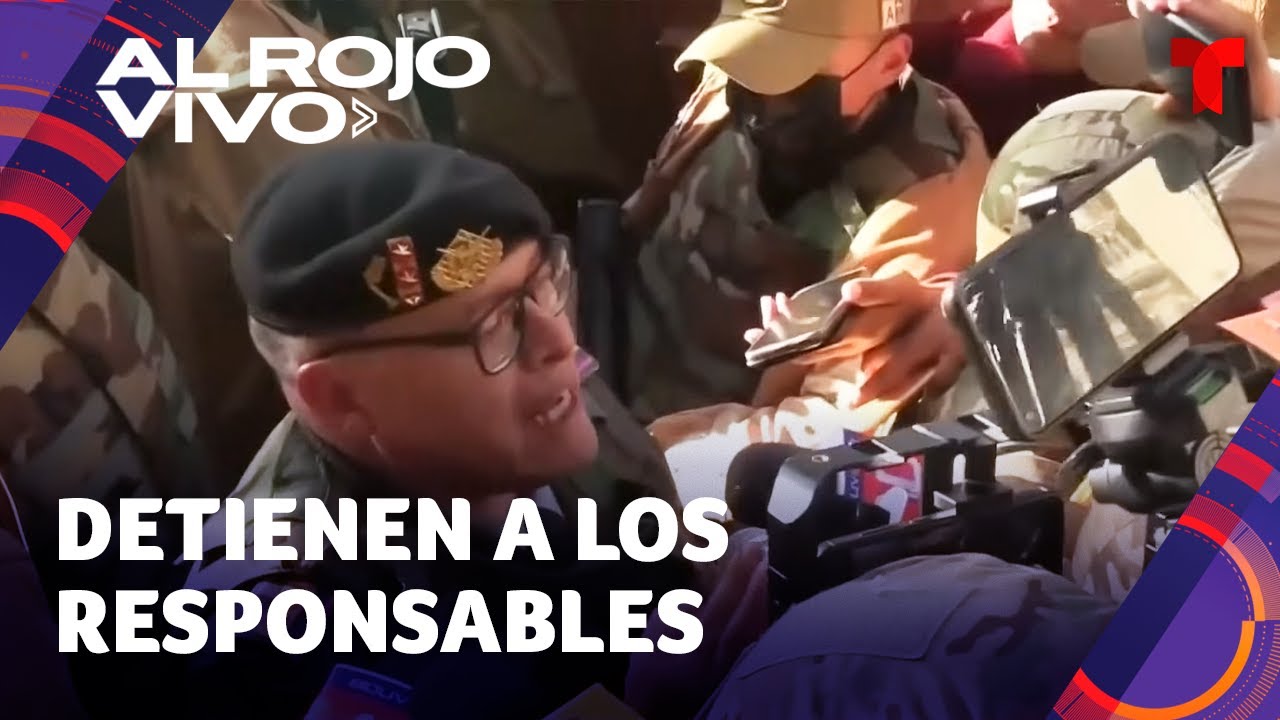 Detienen al general a cargo de organizar golpe de Estado en Bolivia