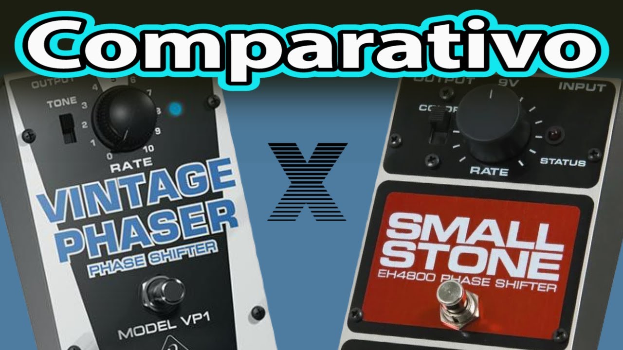Comparativo Electro Harmonix Small Stone X Behringer Vintage Phaser