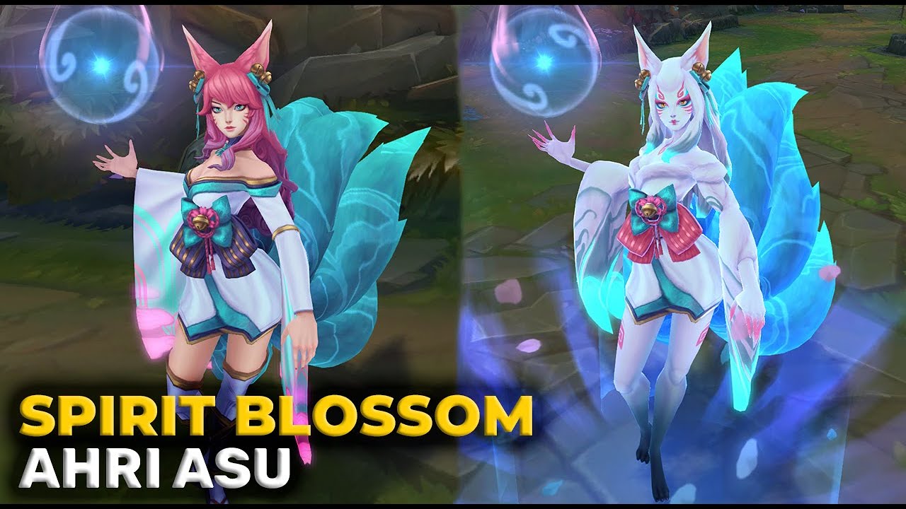 Spirit Blossom Ahri ASU | Skin Preview | League of Legends