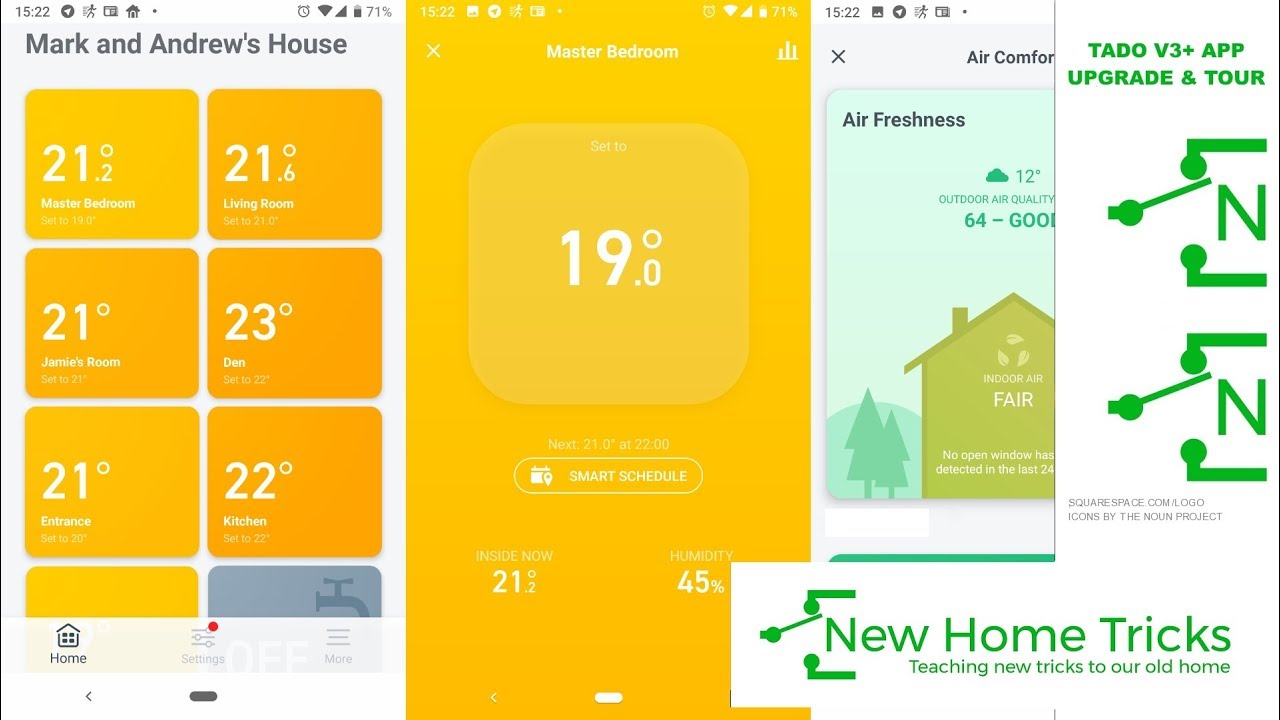 Tado V3+ App Upgrade & Tour