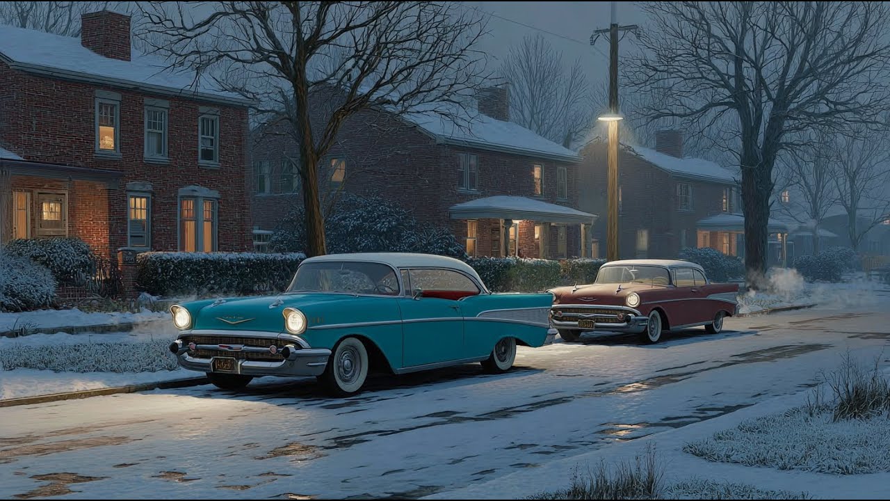 𝐍𝐄𝐖 𝐘𝐎𝐑𝐊 𝐂𝐀𝐅𝐄́ 𝐍𝐈𝐆𝐇𝐓 ❄️🎷 Vintage Jazz 40s–60s — Winter Coffee Ambience