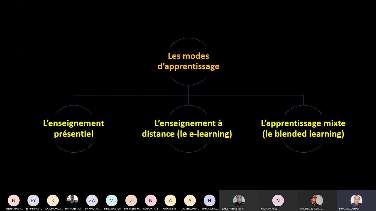 Rencontre pédagogique - Enseignement en alternance (présentiel - auto-apprentissage)