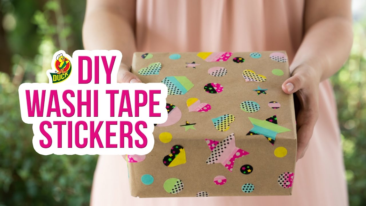 How to Craft Duck Washi® Tape Stickers