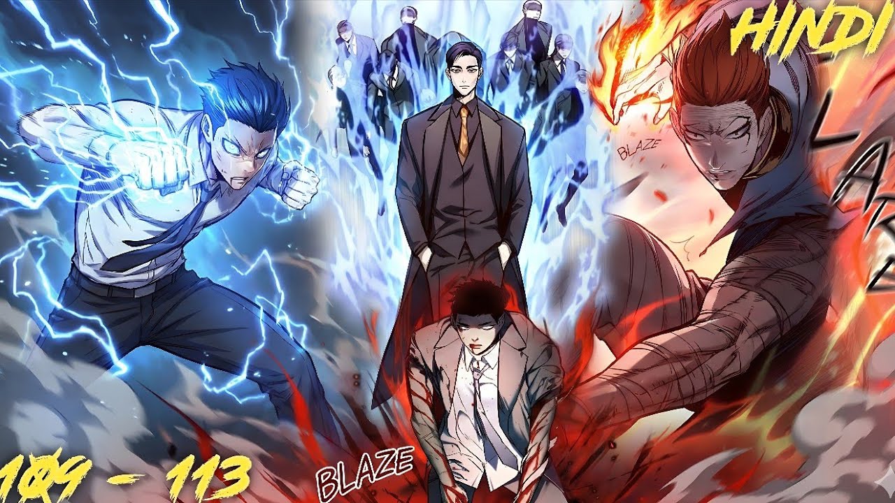 Eleceed Manhwa Chapter 109 - 113 Explained in Hindi |  Jiwoo's Journey begins  🔥| Manhwa Recap