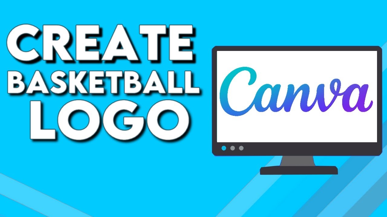 How To Make And Create Basketball Logo on Canva PC