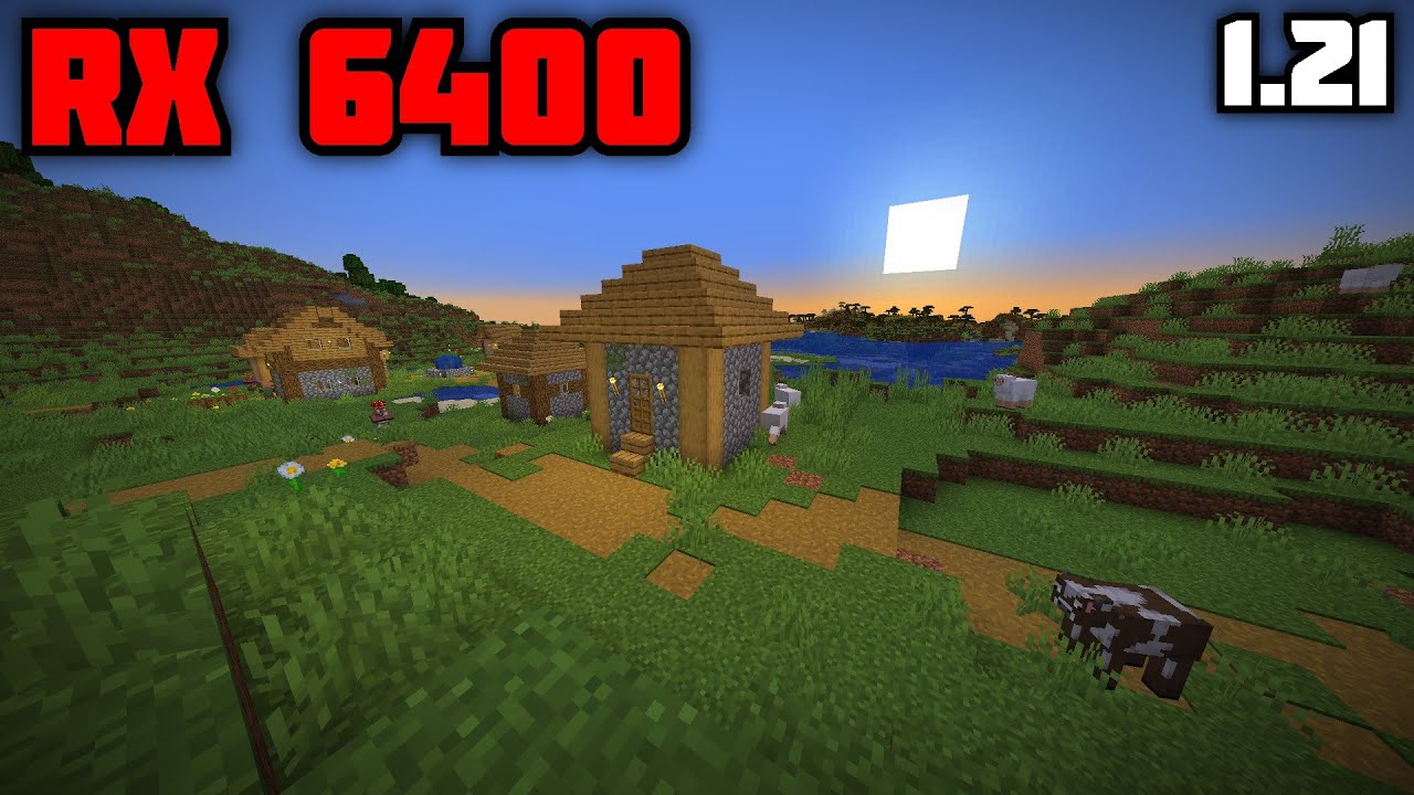 Minecraft RX 6400 - Ryzen 5 5600g