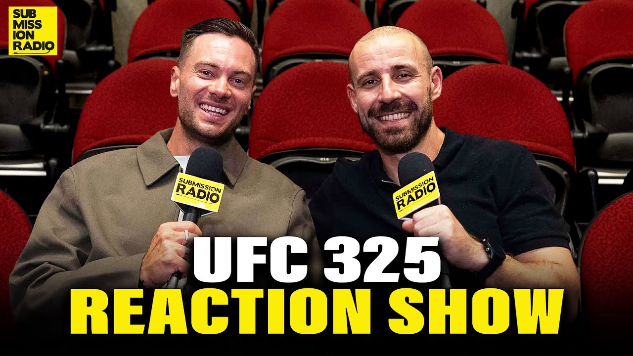 REUNITED - UFC 325 Reaction Show, Volkanovski REACTION, Kacper Catch Up!