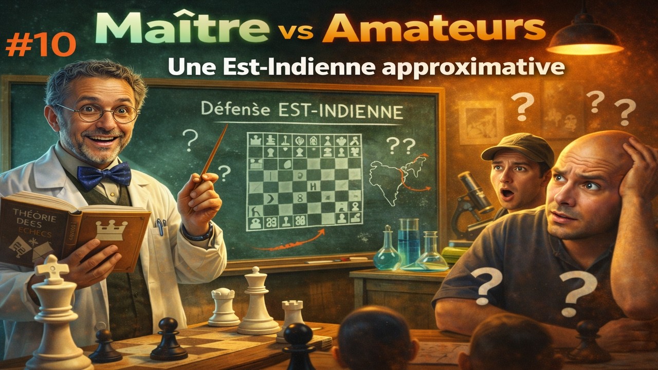 Une ouverture Est-Indienne APPROXIMATIVE ! Maître contre Amateurs ÉPISODE #10