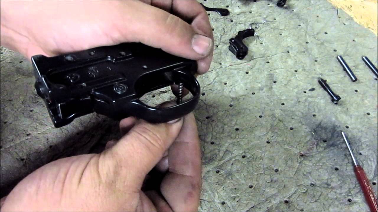 Amateur Armorer: Ruger 10/22 Trigger Job