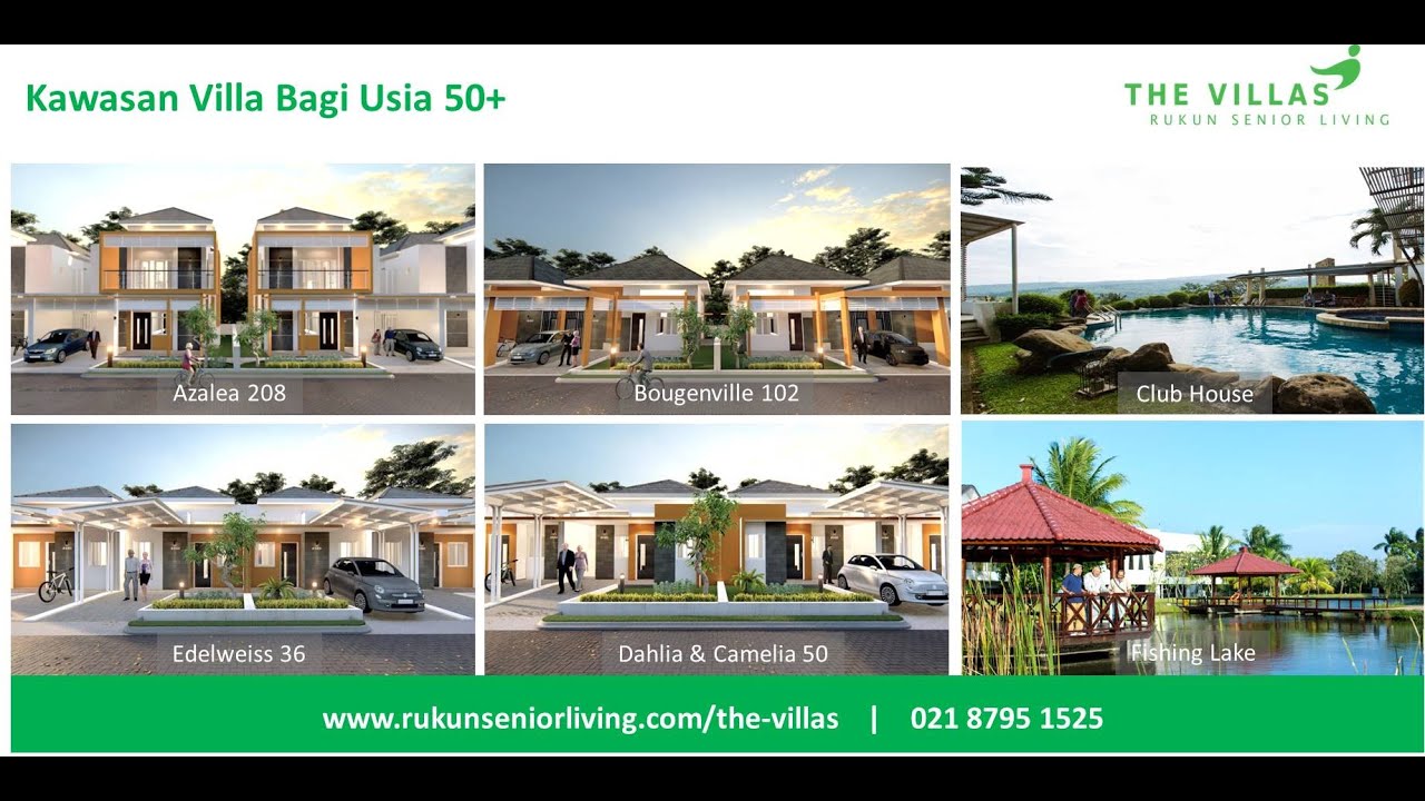 The Villas - RUKUN Senior Living  |  Perumahan ramah senior di Sentul, Bogor