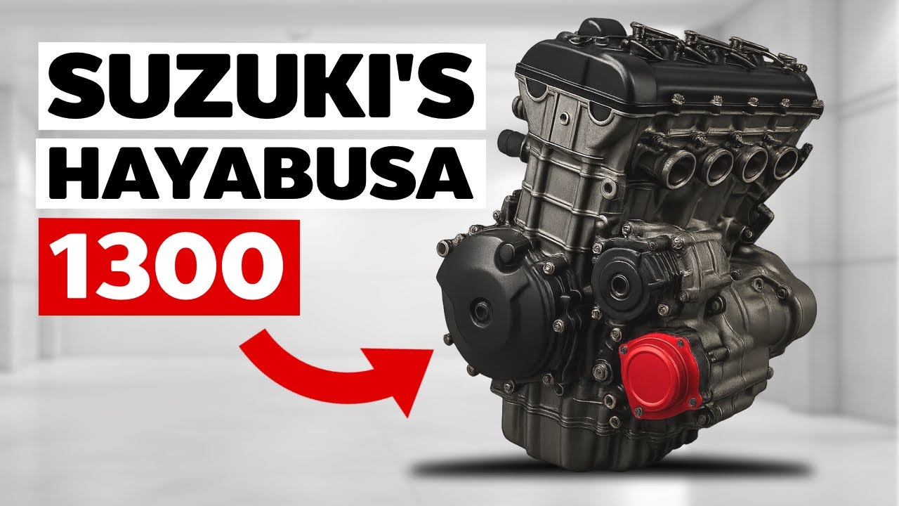 Шокирующая правда о двигателе Suzuki Hayabusa объемом 1300 куб. см