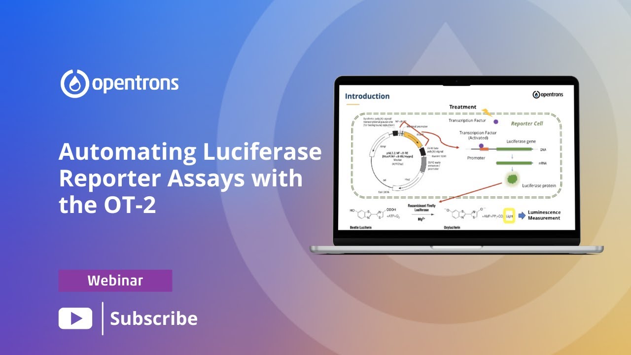 Automate Luciferase Reporter Assays with the Opentrons OT-2 Robot