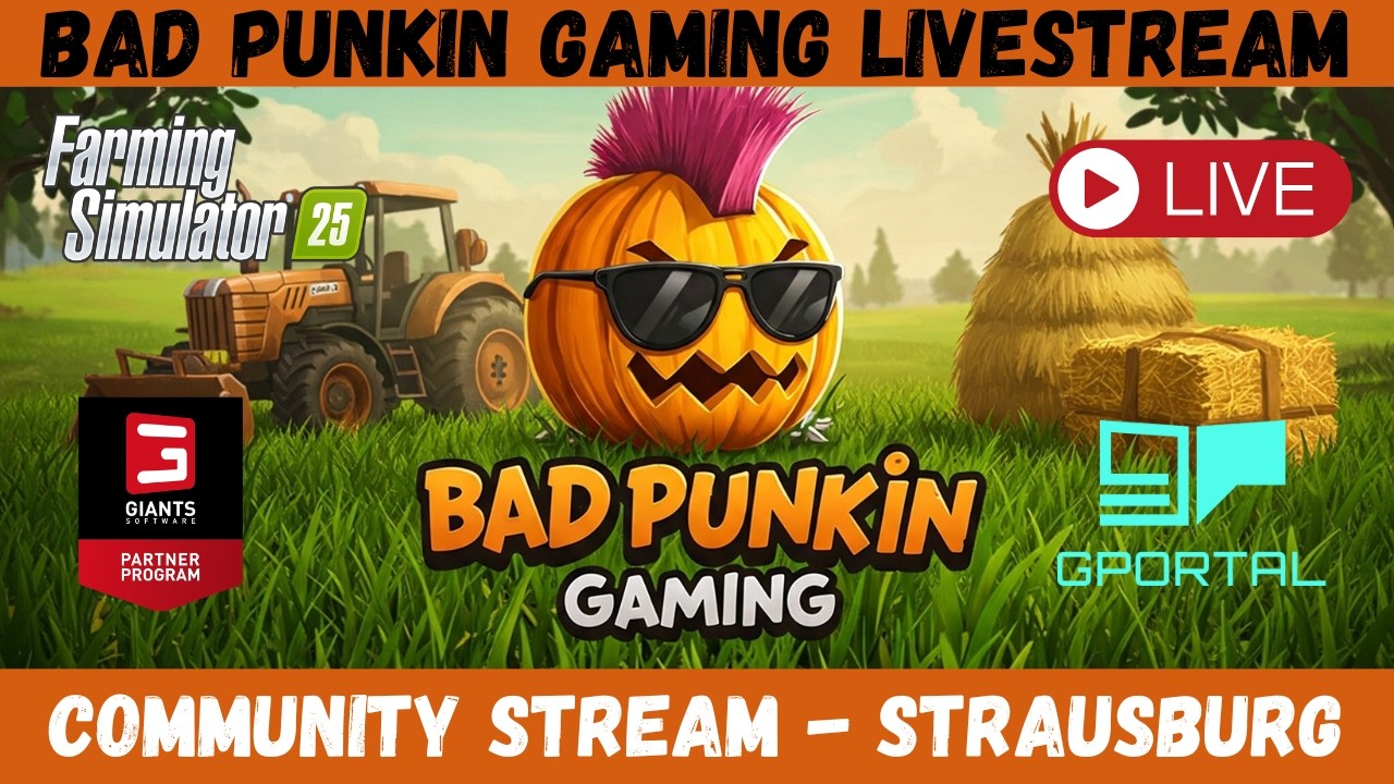 🔴 Live #farmingsimulator25 🔴Bad Punkin Community Stream | Strasburg PA Ep #3