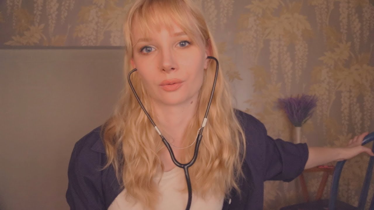 An ASMR Sleep Study 💤 Sleep Clinic / Triggers Presentation / Observation Experiment