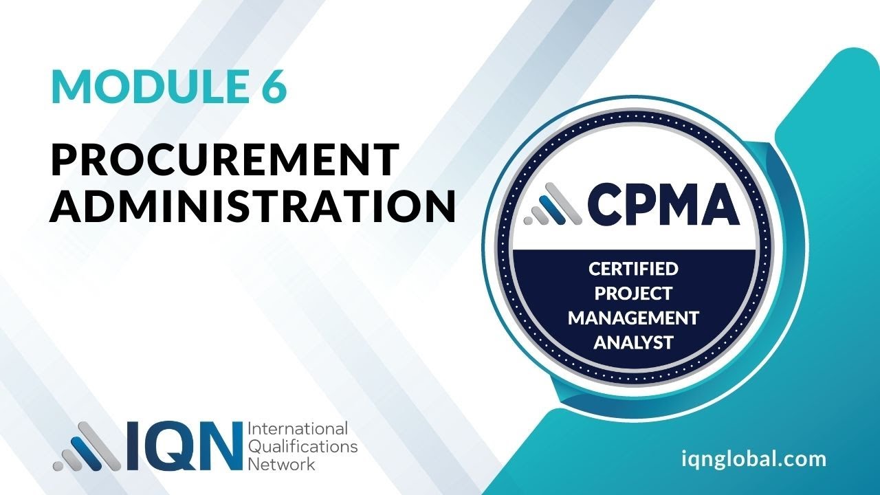 Mastering Procurement Administration with CPMA