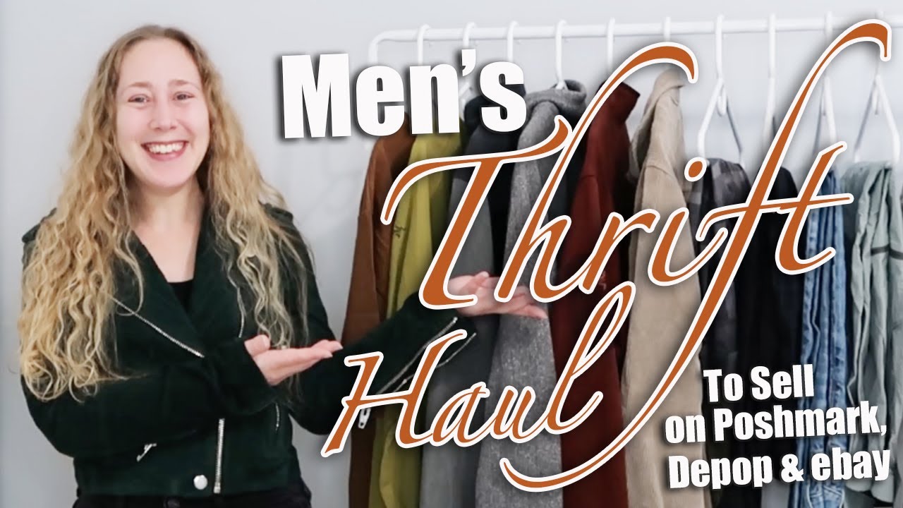 Great Men's Brands! | Thrift Haul | BOLO's | To Sell On Poshmark, eBay & Depop | Part Time Reseller