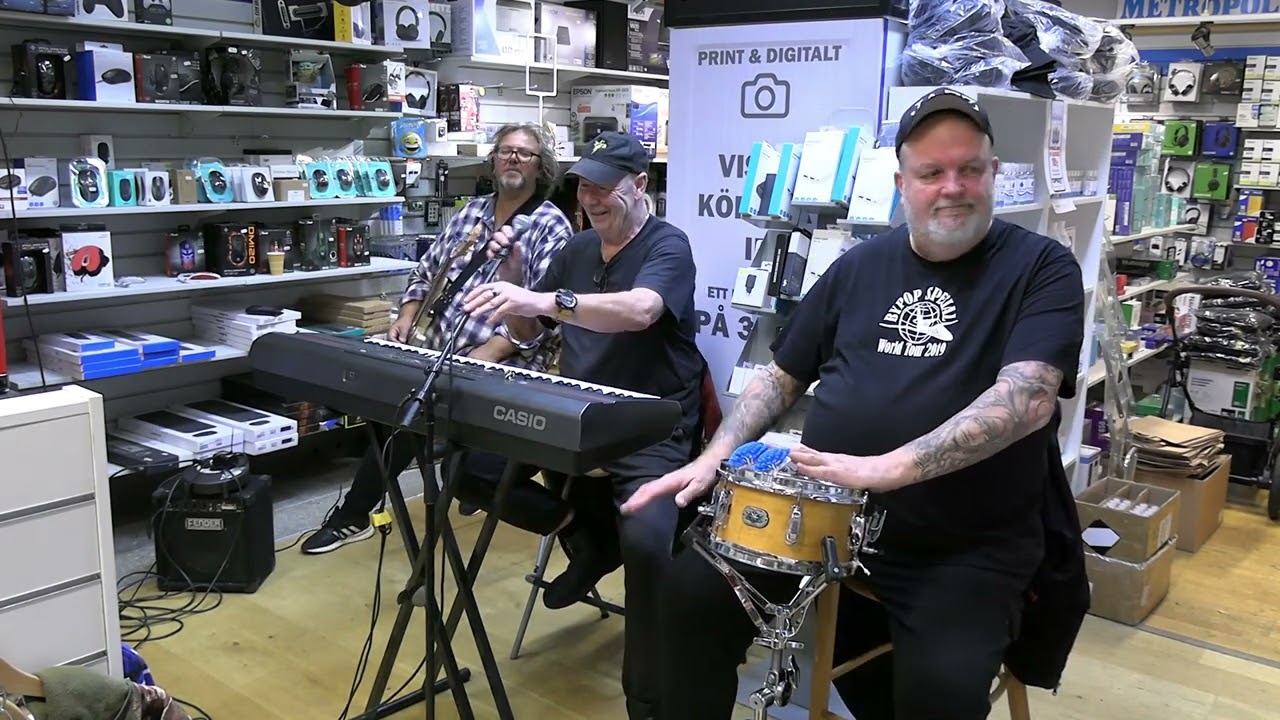Janne Lucas Persson, Ingemar Dunker, och Micke Finell
