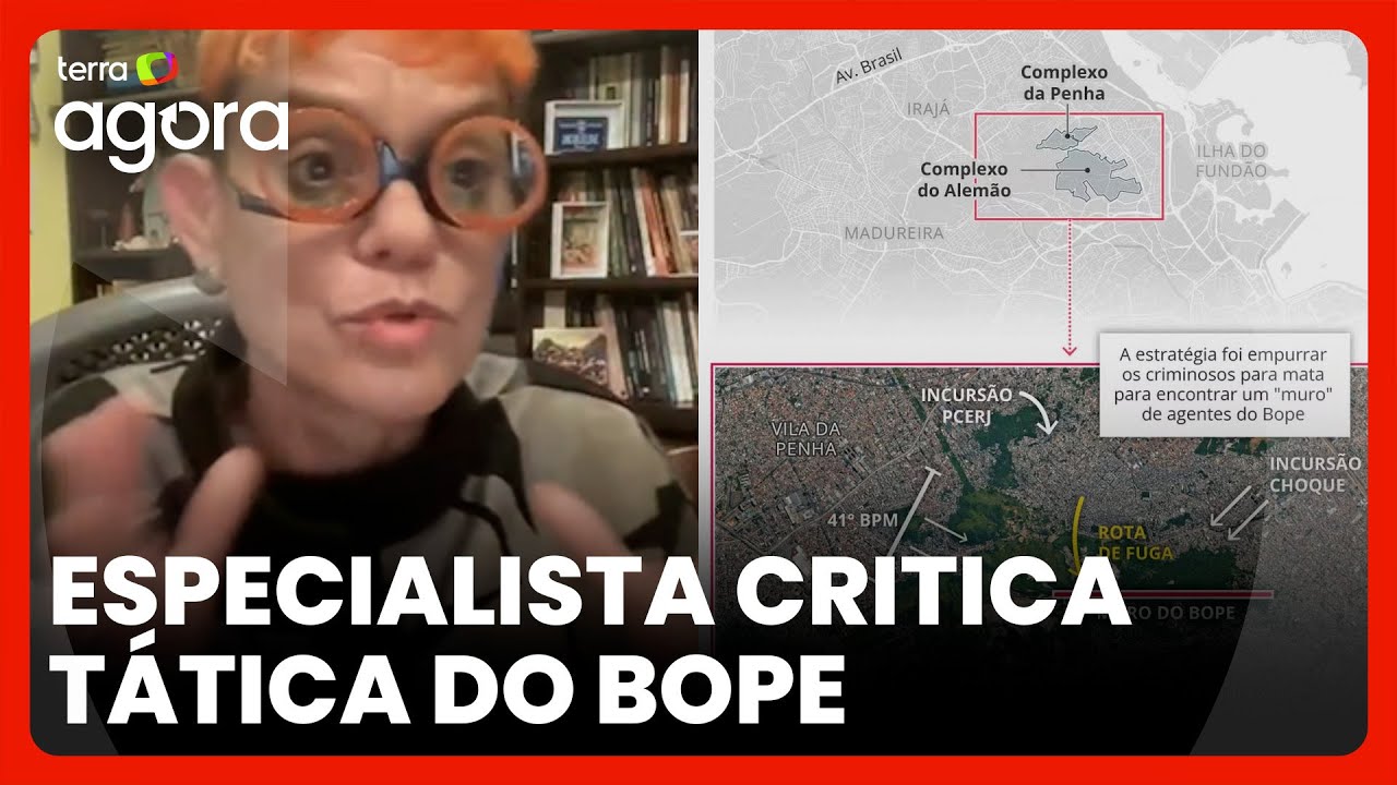 'Muro do Bope é PowerPoint': professora de segurança pública critica estratégia de operação no RJ