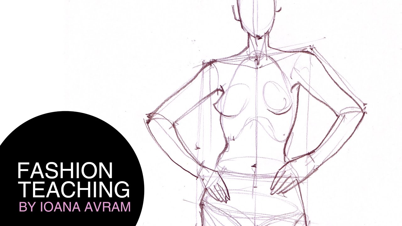 How to draw the human body