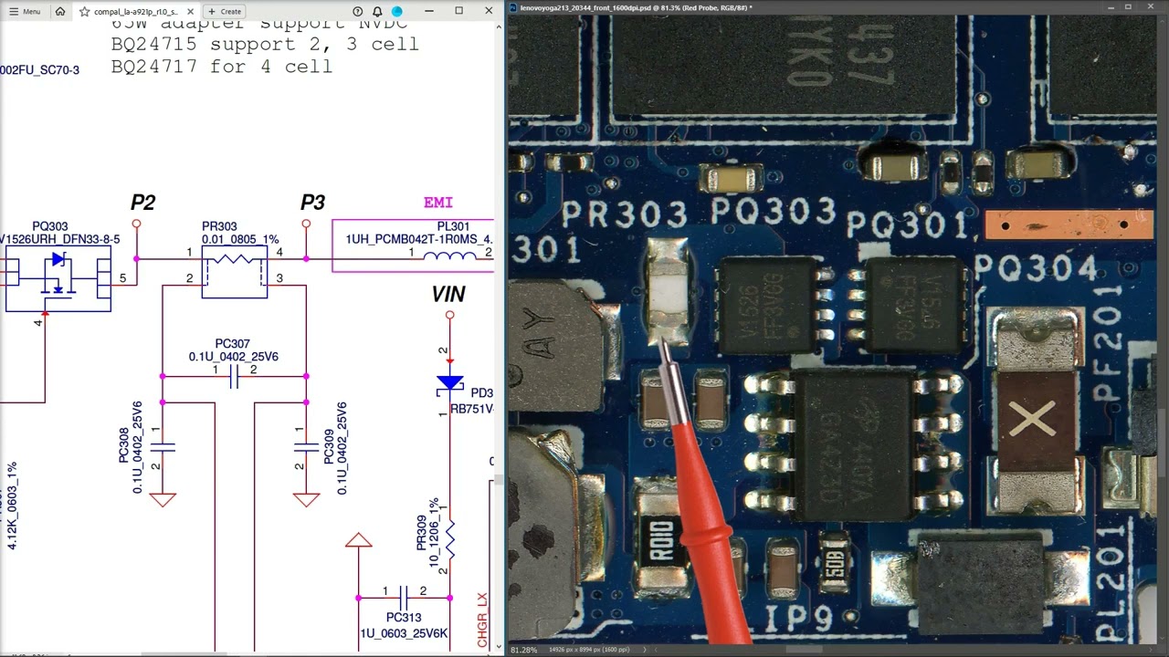 LENOVO YOGA 2 13 20344 - FAULTY