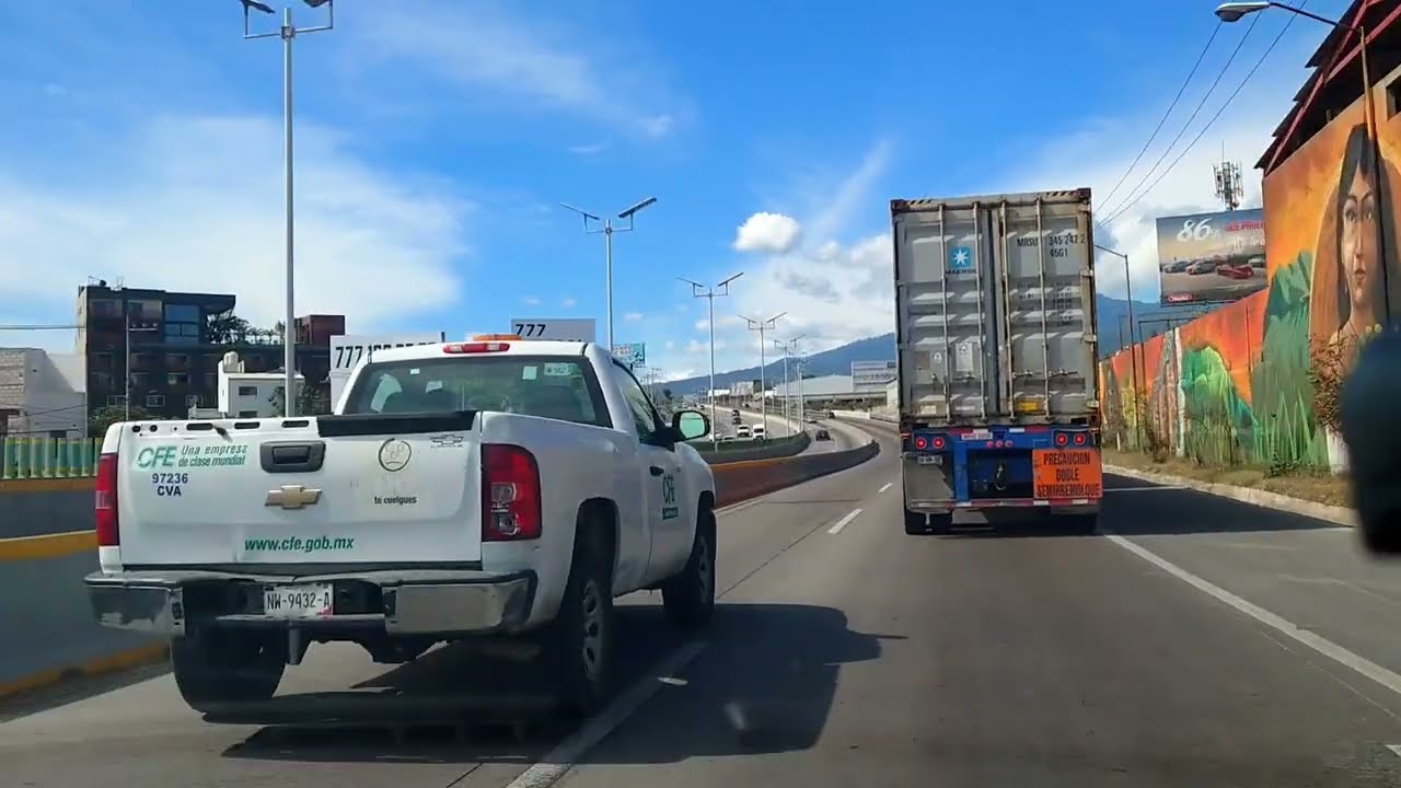 Cuernavaca - Tepoztlán - Mexico, Highway Driving Tour, #travel #highway #mexico #tepoztlán 