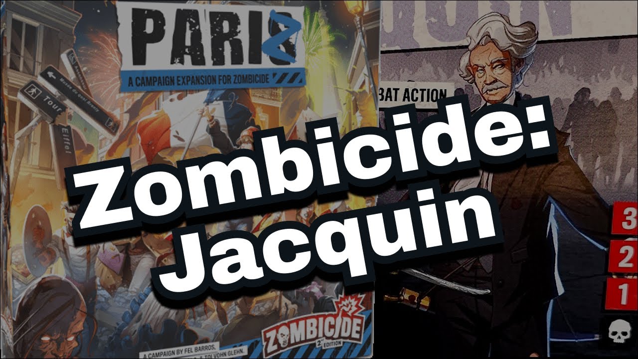 Painting Zombicide Paris Hero - Jacquin