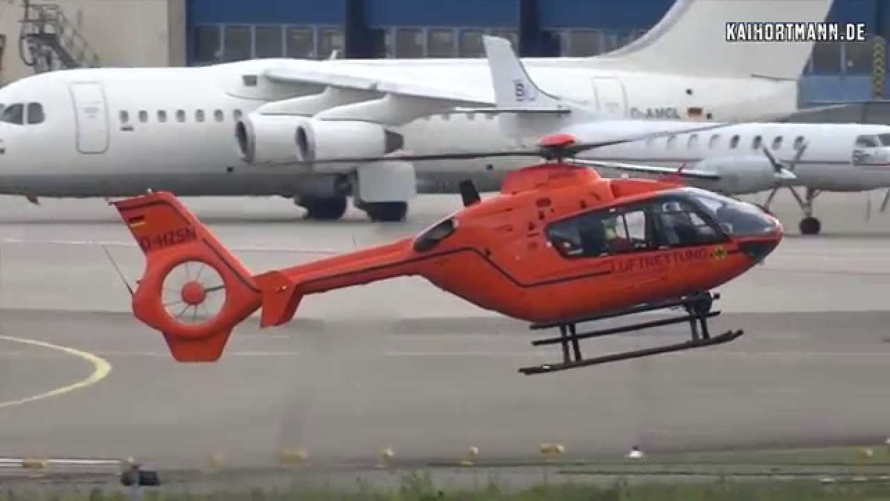 Helicopter Traffic - Cologne-Bonn Airport (CGN) - 17.08.2014