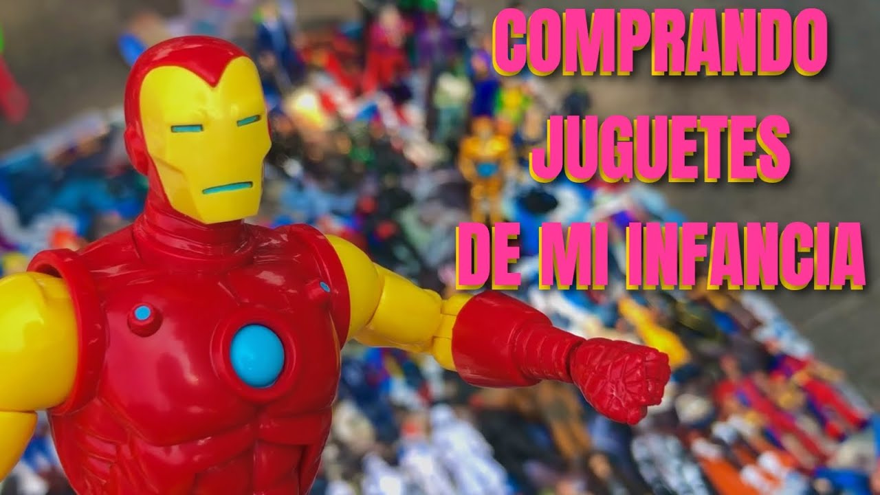 Comprando juguetes de mi infancia en tianguis
