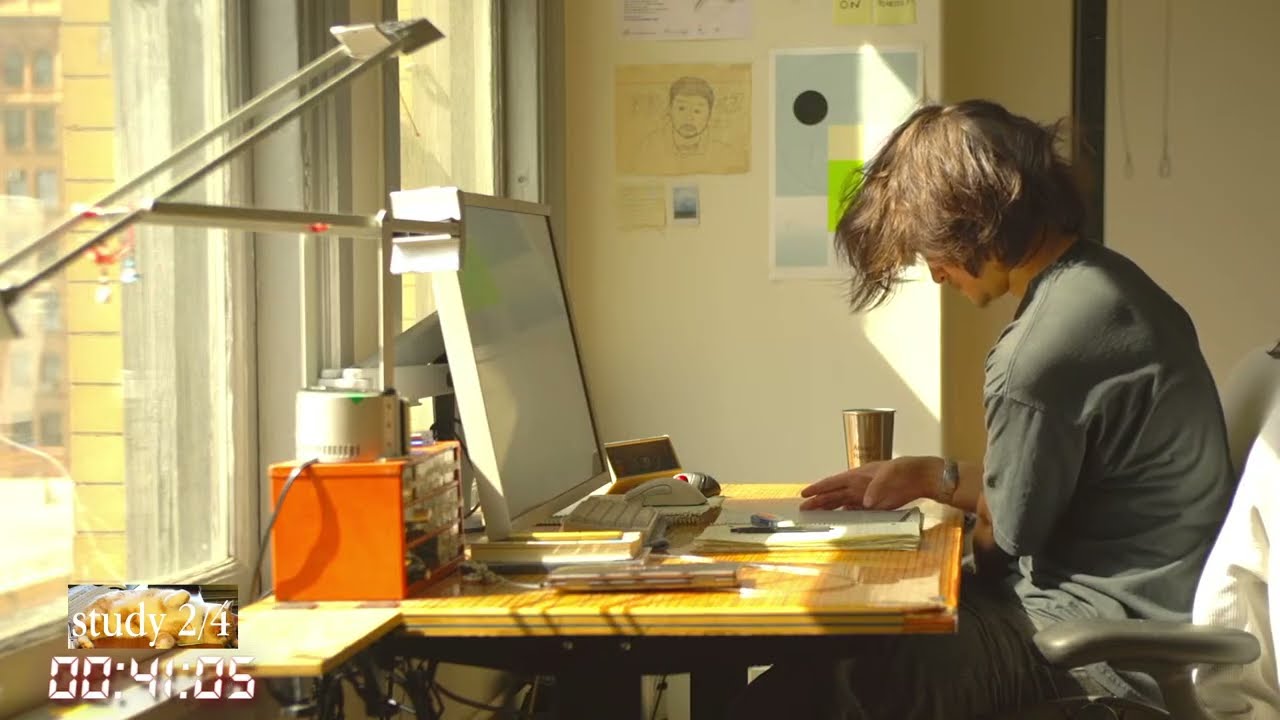 study with me live pomodoro!