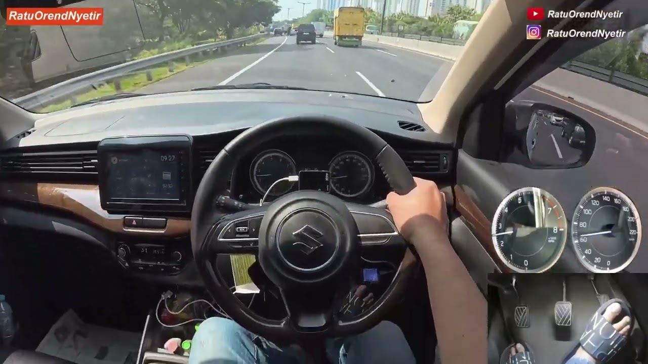 #577 - GAGAHNYA ERTIGA DI JALAN TOL - ERTIGA GX M/T - POV DRIVING INDONESIA