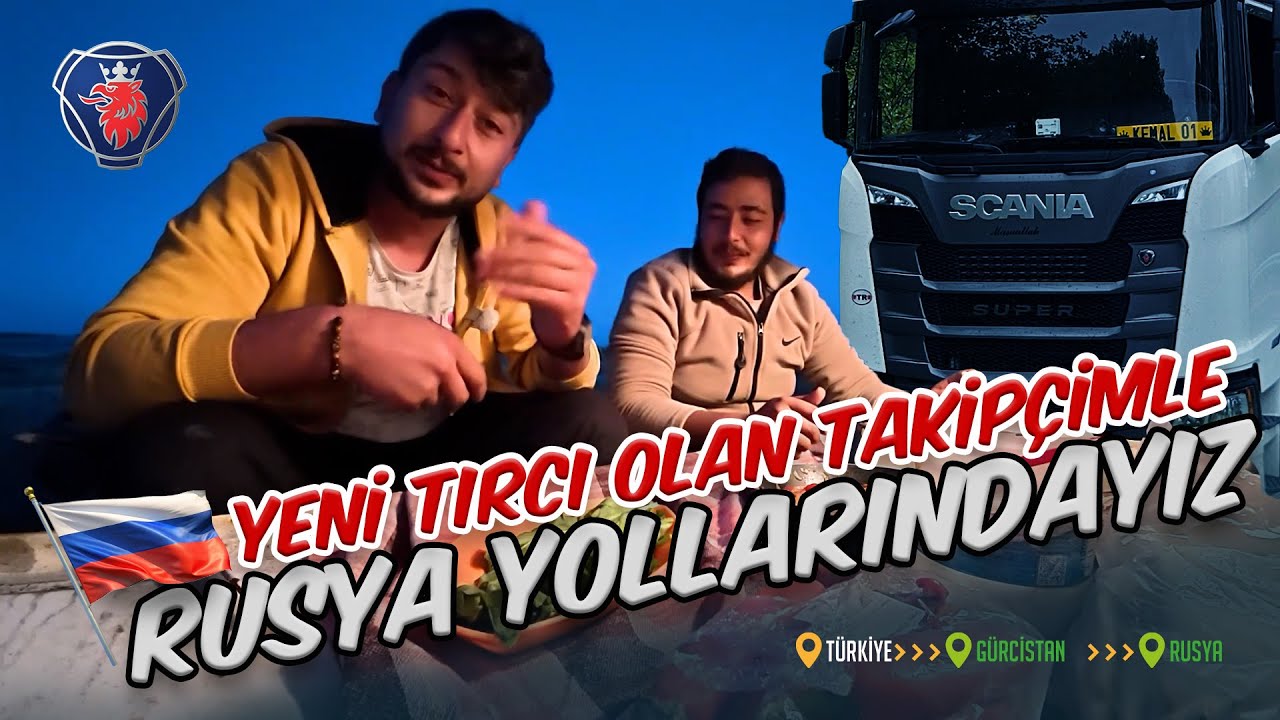 SCANIA RUSYA YOLLARINDA! 💥 Rostov'a Gidiyoruz, Manzaralar Efsane!